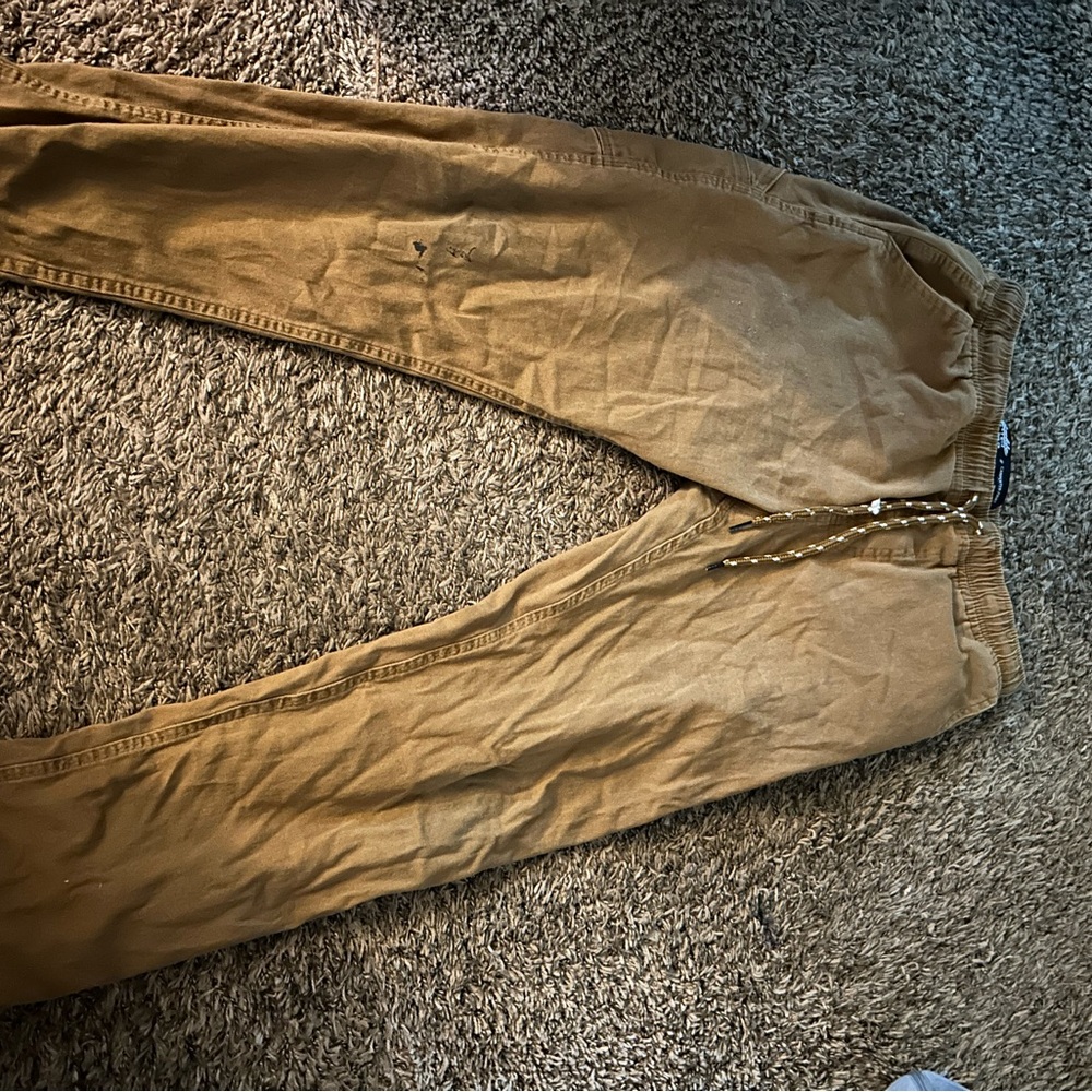 Brooklyn Cloth Tan Chinos Relaxed Fit